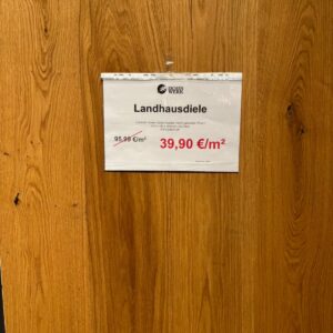 3-Schichtparkett / LHD / 5G Klick-Parkett / Eiche Rustikal / leicht gebürstet / Pure