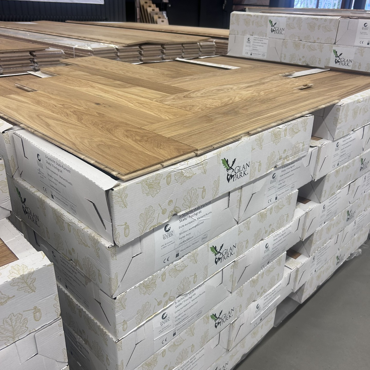 Stabparkett Markant/Rustikal Pure geölt 3-Schichtparkett – Bild 4